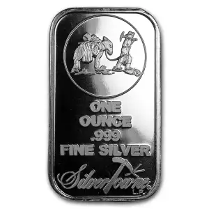 1 oz  SilverTowne Silver Bar - Any Design