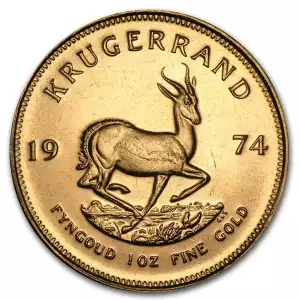 1974 1oz South African Gold Krugerrand