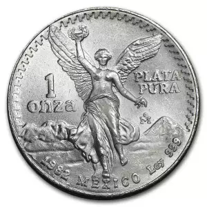 1982 Mexico 1 oz Silver Libertad Coin