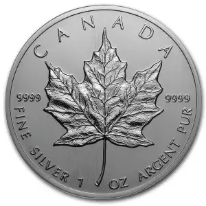 1988 Canada 1 oz Silver Maple Leaf Bu (In Original Mint Packaging)