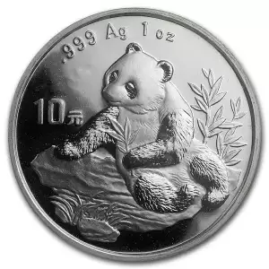 1998 1oz Chinese Silver Panda