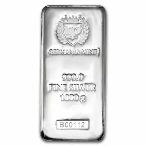 1kg Germania mint Premium Cast Bar (Hologram)