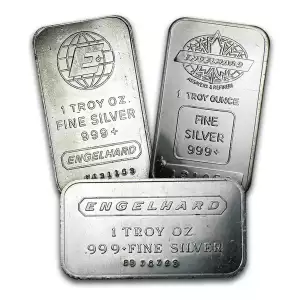 1oz Engelhard Silver Bar (Random Designs)