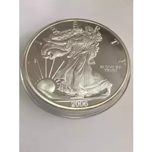 2006 American Silver Eagle 1/2 LB (6 Troy Ounces) Round  (3)