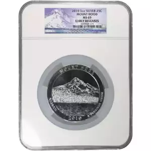 2010 5 oz Silver America the Beautiful Mount Hood National Park (3)