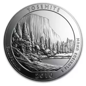 2010 5 oz Silver America the Beautiful Yosemite National Park (3)