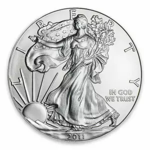 2011 1oz American Silver Eagle (2)