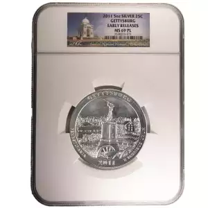 2011 5 oz Silver America the Beautiful Gettysburg National Military Park (3)