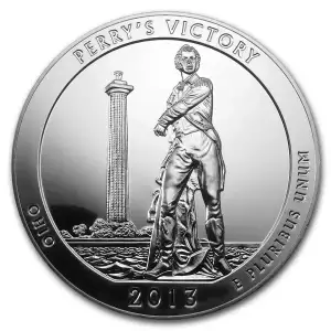 2013 5 oz Silver America the Beautiful Perry's Victory and Peace Park