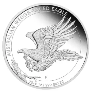 2014 Australia Wedge-Tailed Eagle 1 oz Silver Proof Coin (In Capsule)