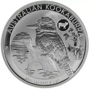 2019 1 oz Australian Silver Kookaburra w/Pig Privy Coin