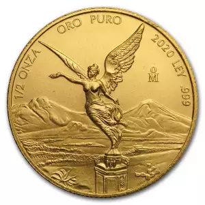 2020 1/2 oz Mexican Gold Libertad (2)