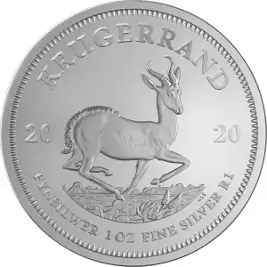 2020 1 oz South African Silver Krugerrand