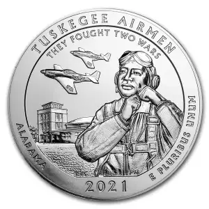 2021 5 oz America The Beautiful Tuskegee Airman National Historic Site (3)