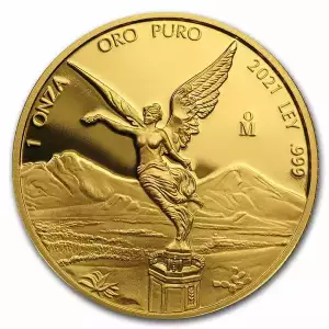 2021 Mexico 1 oz Proof Gold Libertad 