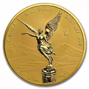 2021 Mexico 1 oz Reverse Proof Gold Libertad