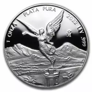 2022 1 oz Mexico Silver Libertad Proof Coin