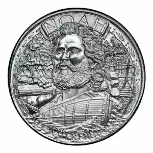 2022 1 oz Noah's Ark Silver Round 