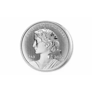 2022 1 oz Silver Canada Pulsating Peace Dollar UHR Proof Coin (2)