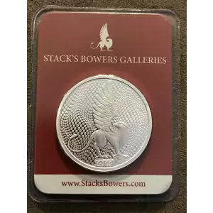 2022 1 oz Stack's Bowers Silver Rounds Clamshell Cases