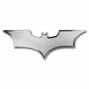 2022 Samoa 1 oz Silver Batman Batarang Shaped Coin BU (In Capsule)