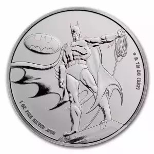 2023 Samoa 1 oz Silver DC Comics Batman BU Coin (In Capsule)