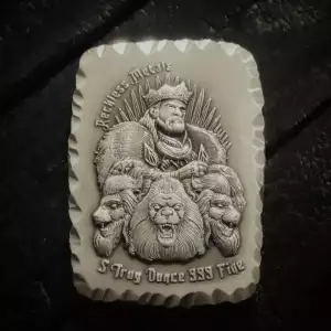 5 oz Silver Limited Edition Custom Poured Serialized Bar