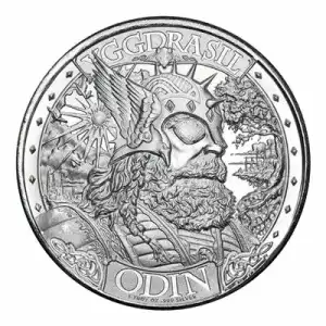 Asgard 1 oz Silver Round - Mythical Cities Series