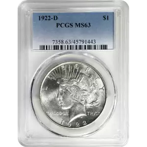 Peace Silver Dollar