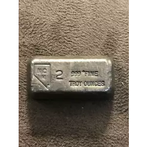 Vintage Nevada Coin Mart 2 oz Silver Bar